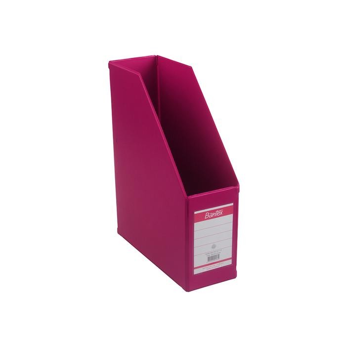 

Bantex Magazine File (Box File) 10cm Folio Grape #4011 61