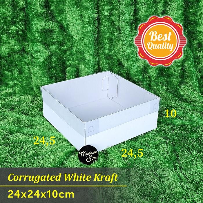 Box Mika - Dus Hampers - Kotak Puding 24X24X10 - Wk