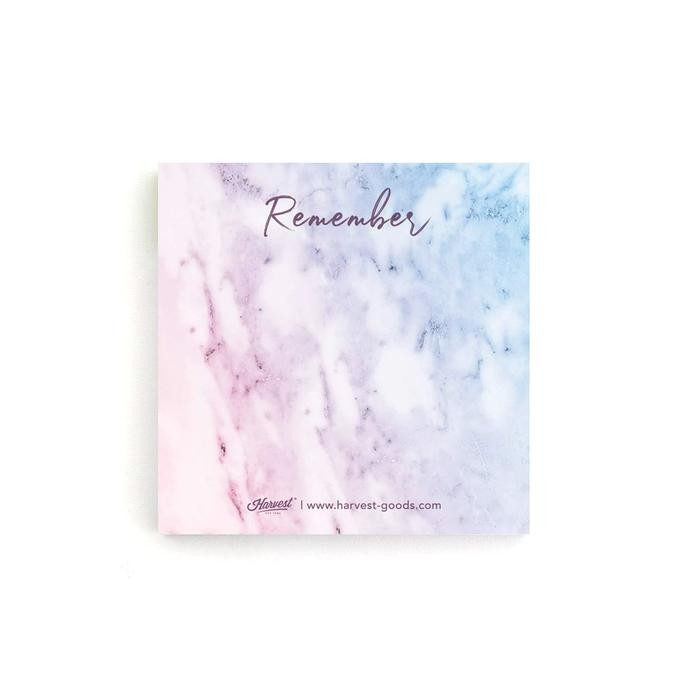 

To Do List / Memo Harvest Daily Essential Blooming - Blue Pink