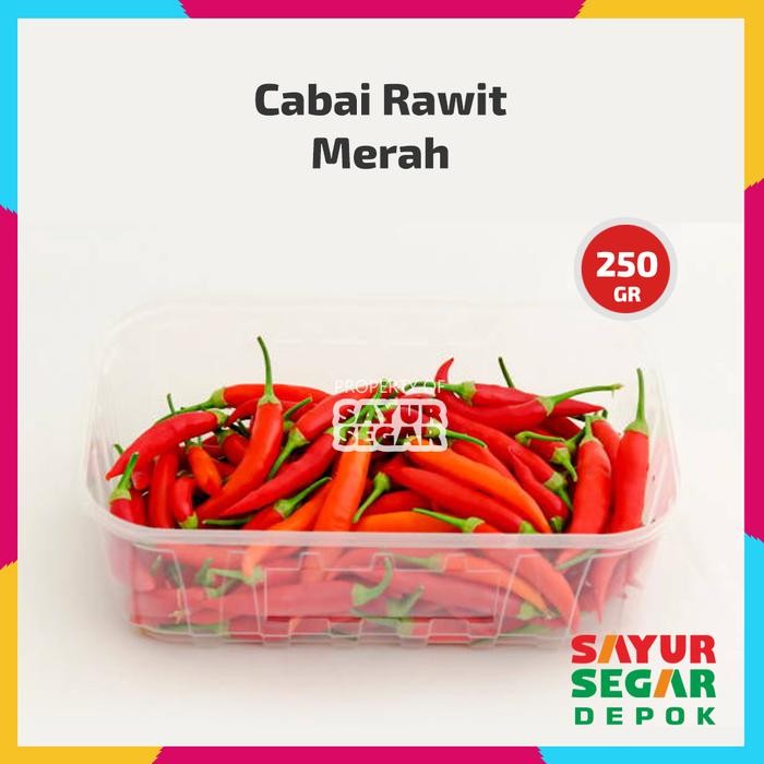 

Pilihan- Cabai Setan / Cabe Rawit Merah [250G] Fresh