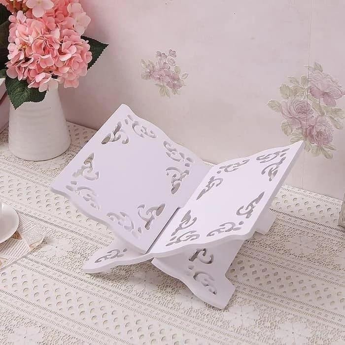 Rekal Alquran - Rak Alquran - Tempat Baca Alquran Motif