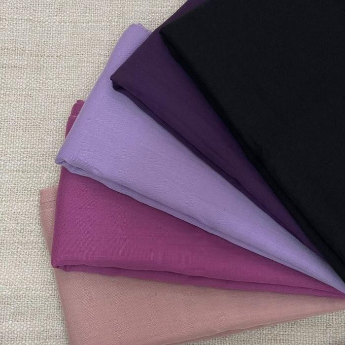 Restu Anggraini - Turkish Voal Scarf Hijab Muslim Square Kerudung Basic Voal