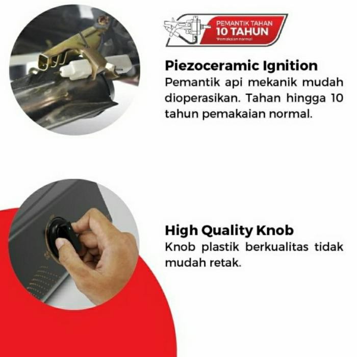 Kompor Gas Maspion 2 Tungku / Kompor Gas Maspion 709 C