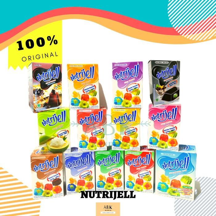 

Pilihan- Nutrijell / Nutrijel Ukuran Ekonomis 10 Gr ( 1 Box) Isi 12 Sachet