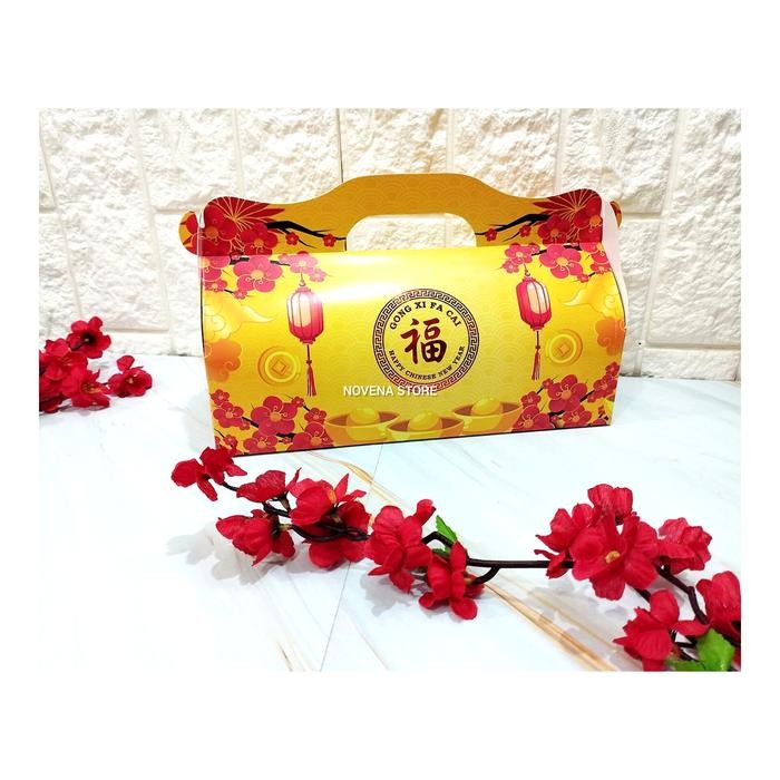 Jual Rugi Box Imlek Kue Bolu Gulung Kotak Dus Hampers Roll Cake Cny