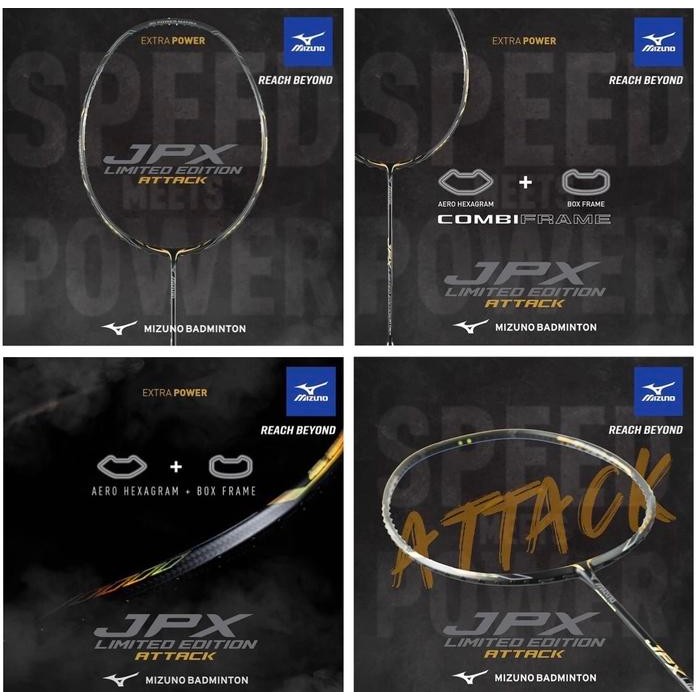 Raket MIZUNO JPX LIMITED EDITION ATTACK