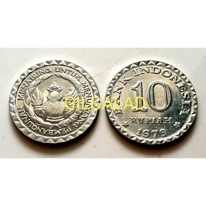 Pilihan- Paket Koin Mahar 20 Rupiah ( 2 Keping 10 Rupiah) Uang Koin Mahar