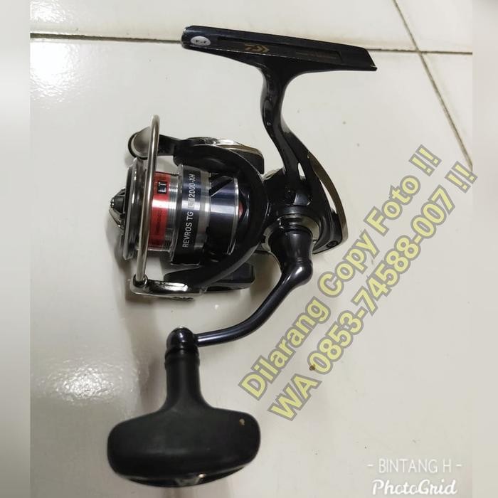 Reel Daiwa Revros TG LT 2000 XH Model 2020 Power Handle