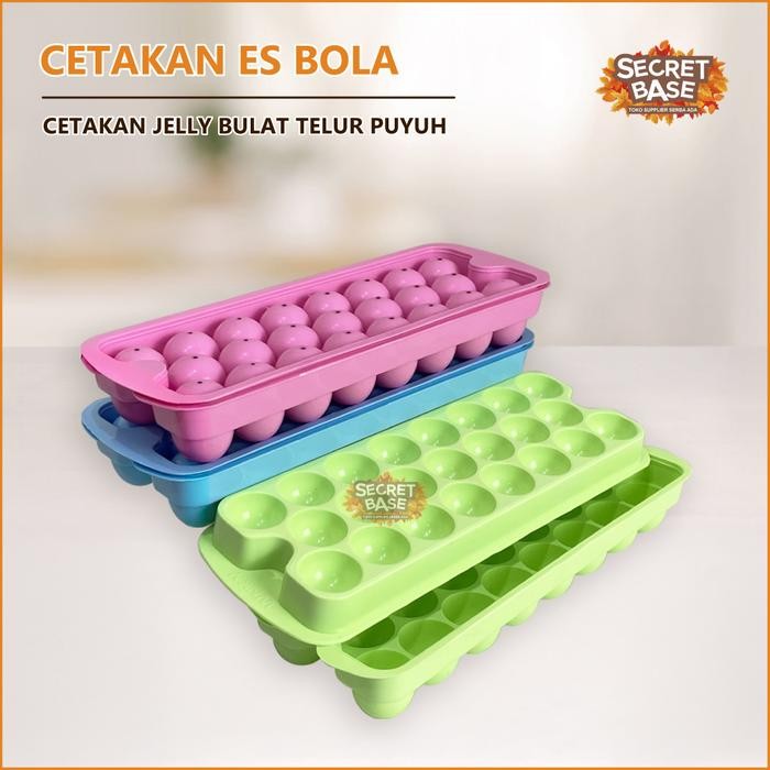 CETAKAN ES BOLA - Cetakan Jelly Bola / Cetakan Es Telur Puyuh Viral