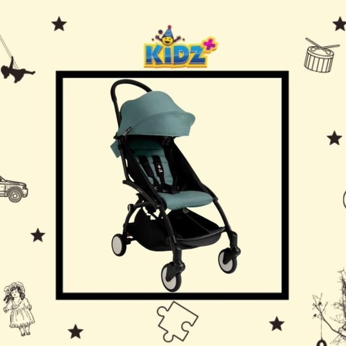 Sewa Stroller Babyzen Yoyo+ 6+ black Frame Aqua