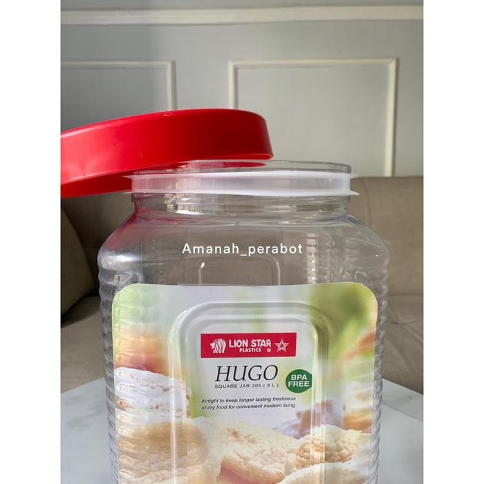 Toples Hugo Toples Segi Lion Star 10Liter Toples Krupuk Toples