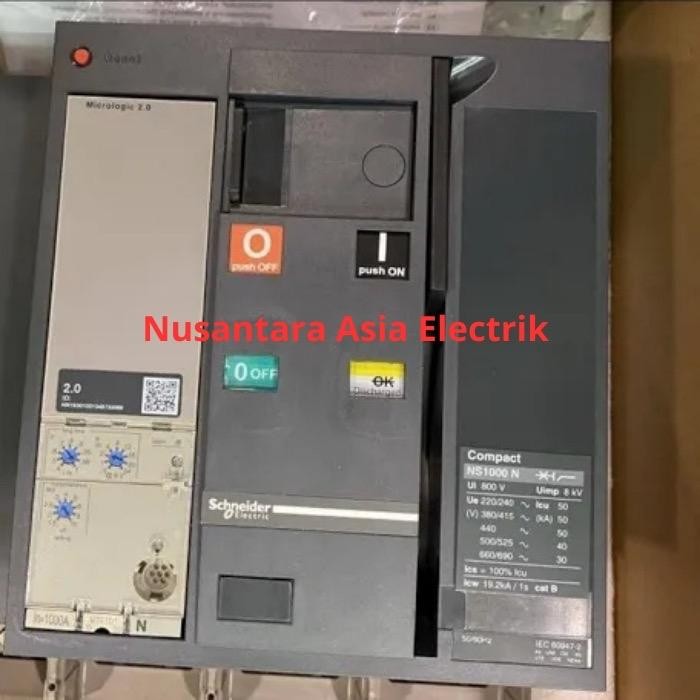 MCCB BREAKER SCHNEIDER NS1250N 3P 1250A MOTORIZED