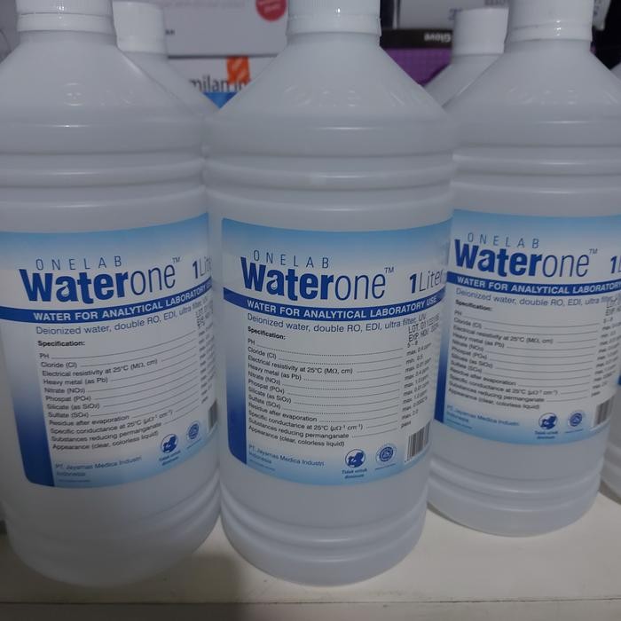 Ready water one aquabidest 1liter one med