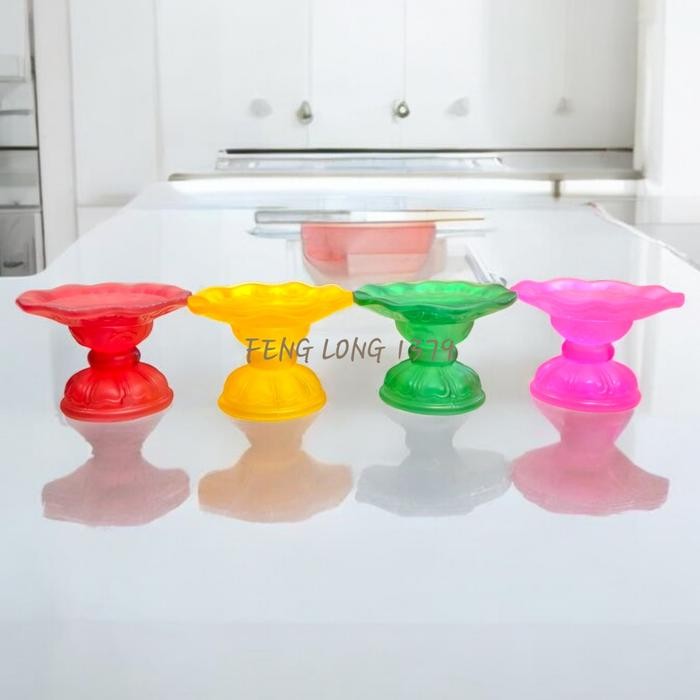 Lampu Lilin Puja / Sembahyang Kristal Led Daya / Tenaga Baterai