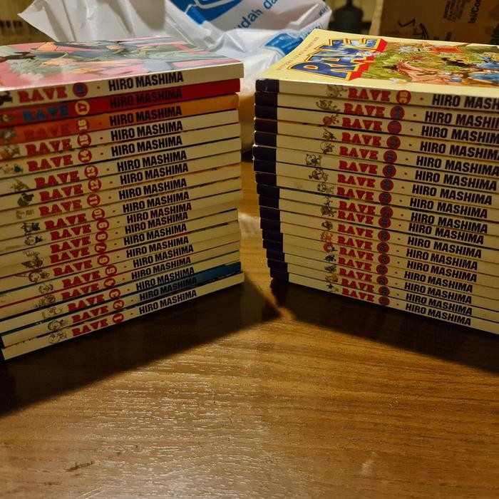 

Komik Rave 1-35 kolpri mulus set ori