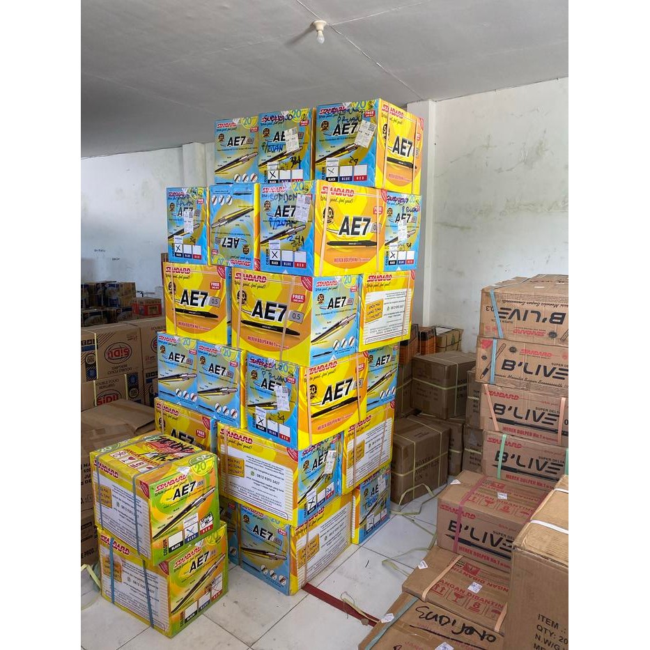 

OJ bolpen standard AE7 0.5 / 50 anniversary / 12+1 / edisi khusus / murah