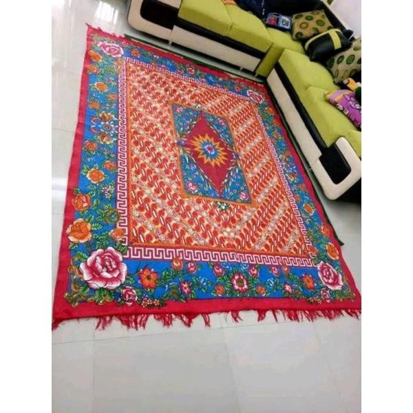 RJ KARPET HAMBAL PENGUIN PINGUIN Motif Turki ukuran jumbo Besar Permadani Tikar Lantai Lipat 180 X