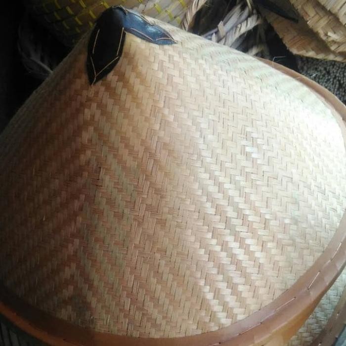 Pilihan- Topi Caping Bahan Kulit Bambu Tebel Topi Caping Petani