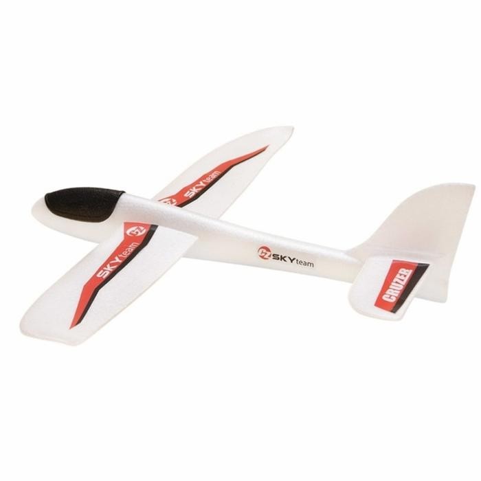 Spryz Toys Id - Cruzer Sky Team Polyfoam Glider Airplane Original Cruzer Pesawat Gabus