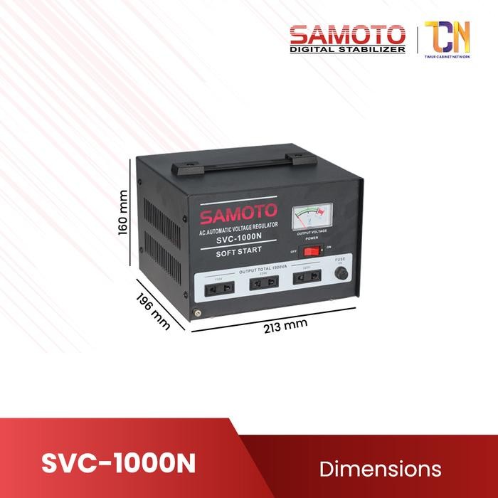 New Stabilizer Servomotor Samoto 1000N 1000Va Terlariss 