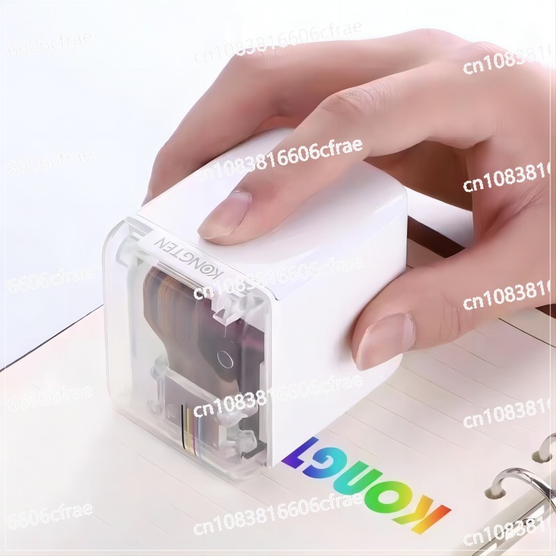 Kongten Mbrush Inkjet Printer Wireless Buletooth Portable Custom Editing HD Color Printing Word/Pict