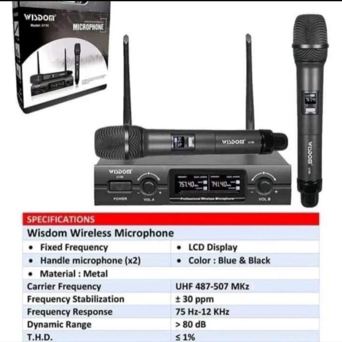Mic Wireless Wisdom U 135 Original Wisdom U135