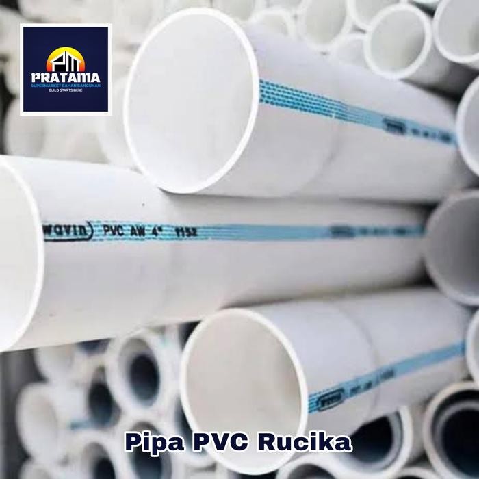 RUCIKA PIPA PVC 2 INCH AW PUTIH