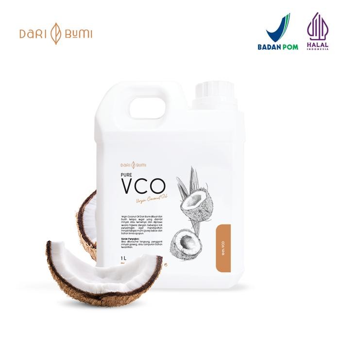 

DISKON Dari Virgin Coconut Oil VCO 1 Liter Minyak Kelapa READY STOCK