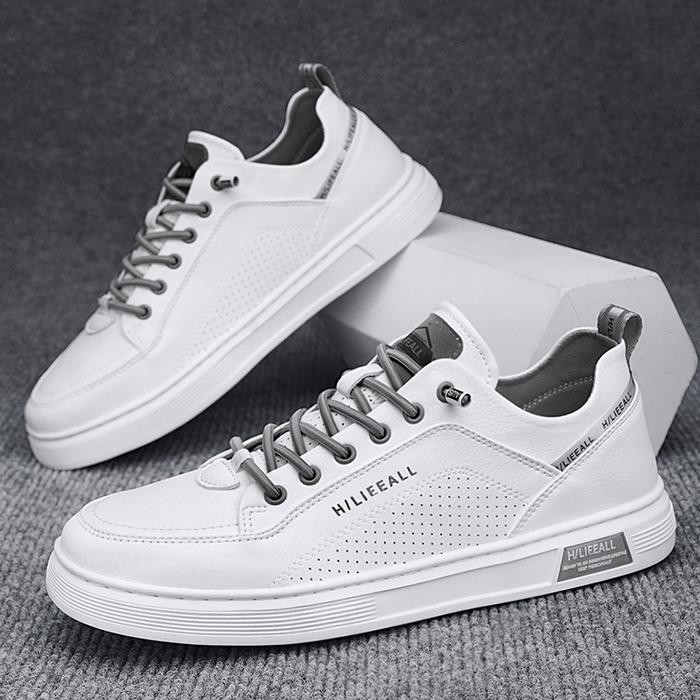 Brodo - Sepatu Sneakers Pria Sepatu Cowok Sepatu Formal Putih Mc450