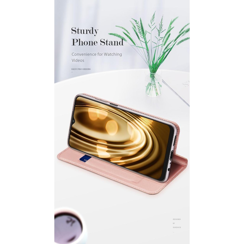 Case Samsung A22 - Dux Ducis Original Premium Flip Leather Casing