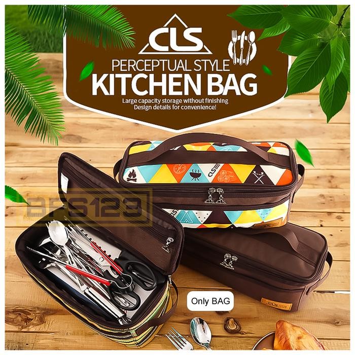 Tas Perlengkapan Alat Camping Tas Alat Masak Camping Storage Camping Hiking Outdoor CLS