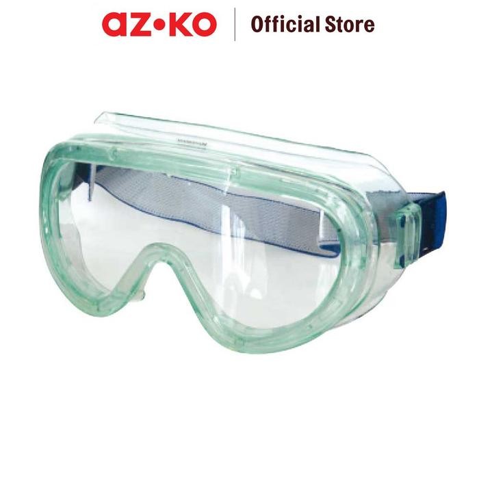 DISKON AZKO Krisbow Kacamata Pengaman Lab Safety Glasses Pelindung Mata Safety Tools Peralatan