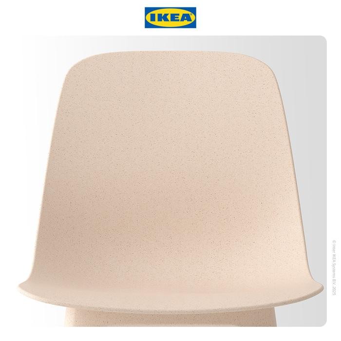 IKEA ODGER Kursi Serbaguna Dengan Sandaran Putih / Krem Furniture