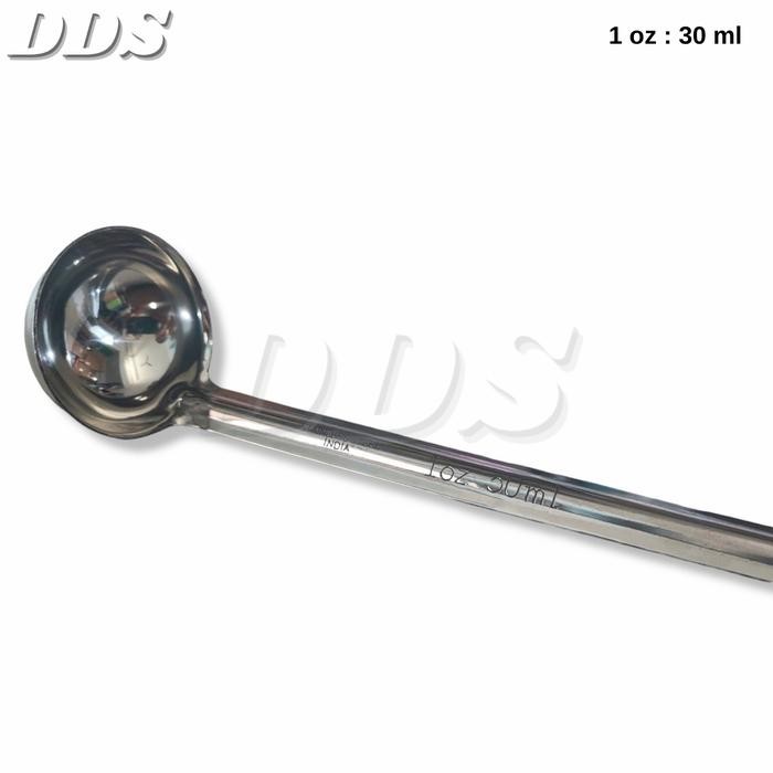 FCR0  Irus Soup Ladle Centong Gula Cair Sirup Kuah Bakso Stainless 30 Cc