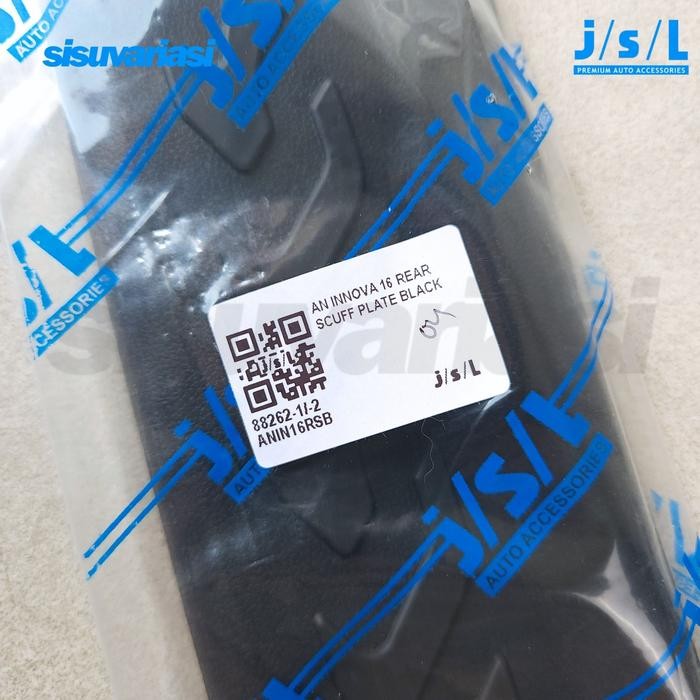 SILLPLATE BELAKANG INNOVA REBORN ORIGINAL JSL AKSESORIS MOBIL REAR SCUFF PLATE