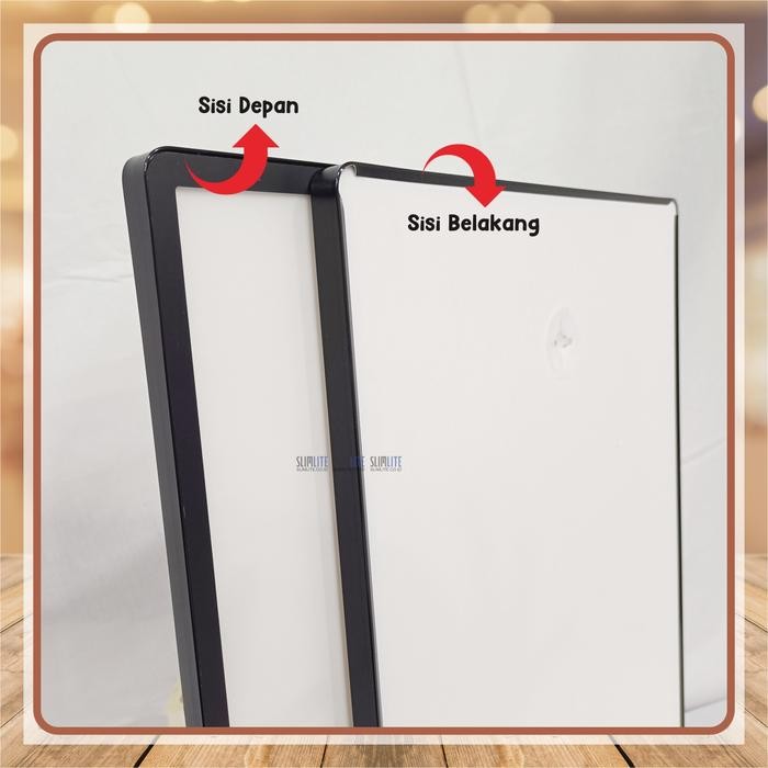 Magnetic Photo Frame. PIGURA. Bingkai Foto. Poster Frame -Tanpa Lampu