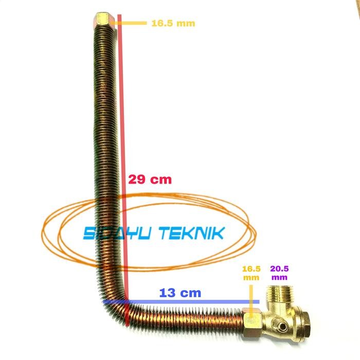 Pipa Kompresor Angin Check Valve Portable