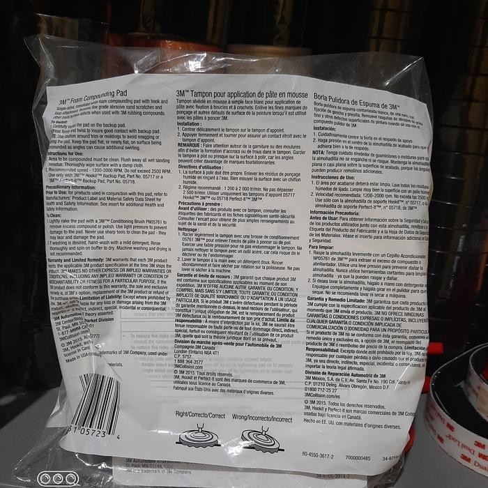 BUSA 3M POLES MOBIL 05723 FOAM PUTIH