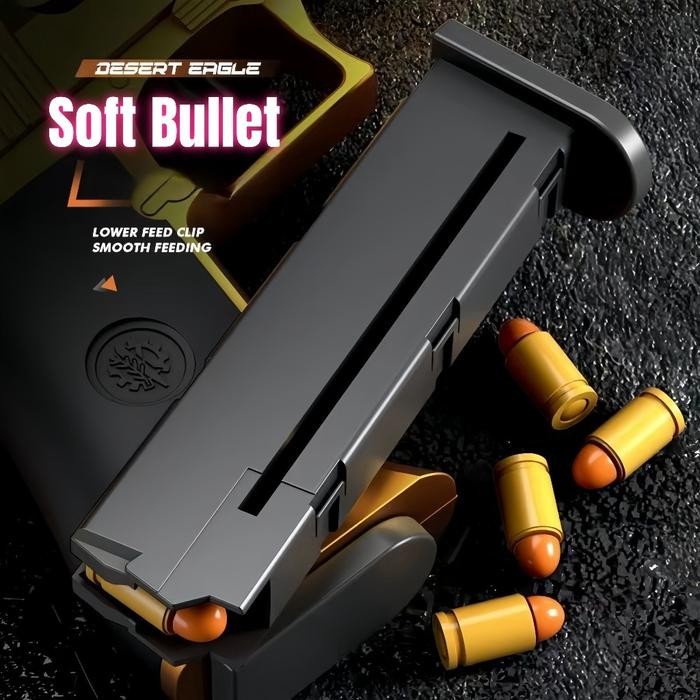 Mainan Gun Shooting Toy For Kids Shell Ejection Gun Pistol Mainan Promo 
