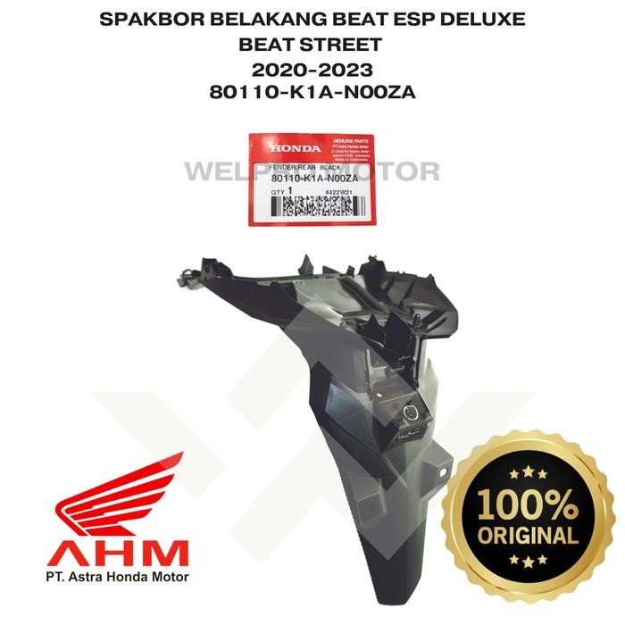 Berkualitas Spakbor Belakang Beat Deluxe Led Beat Street Esp 2020-2024 Ori Ahm Terlariss 