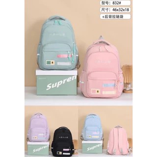 ABG 832 - Tas Ransel Sekolah Anak ABG Korea Style