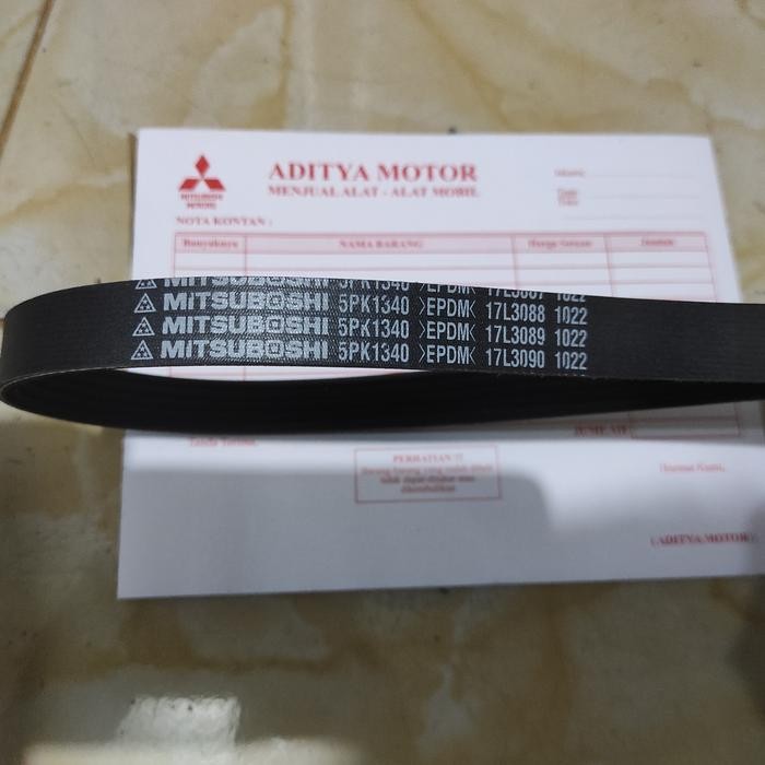 Jual Fan Belt V-Belt Alternator Pajero Bensin V43 3000Cc V6 6G72 5Pk 1340