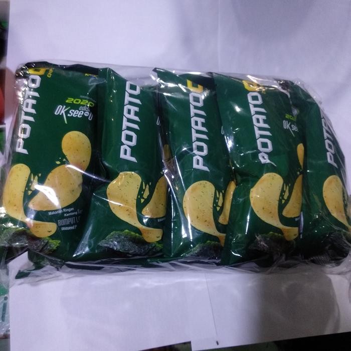 POTATOQ CHIPS RASA RUMPUT LAUT