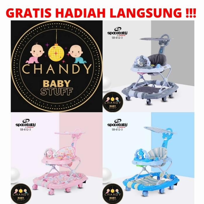 TGR BABY WALKER SPACE BABY SB 612-3