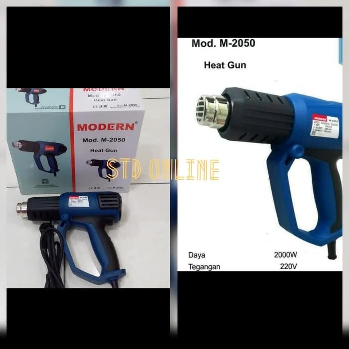 M2050 Head Gan Modern Mesin Pemanas Kaca Film Heat Gun Hot Gun