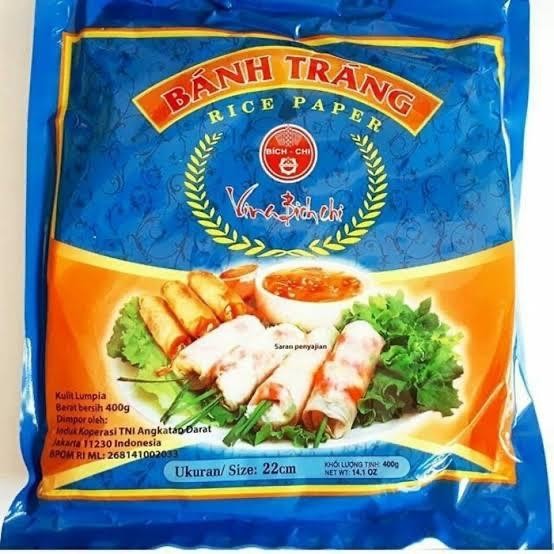 Cepatsampai- Banh Trang Rice Paper Vietnam 22Cm 400Gr Halal