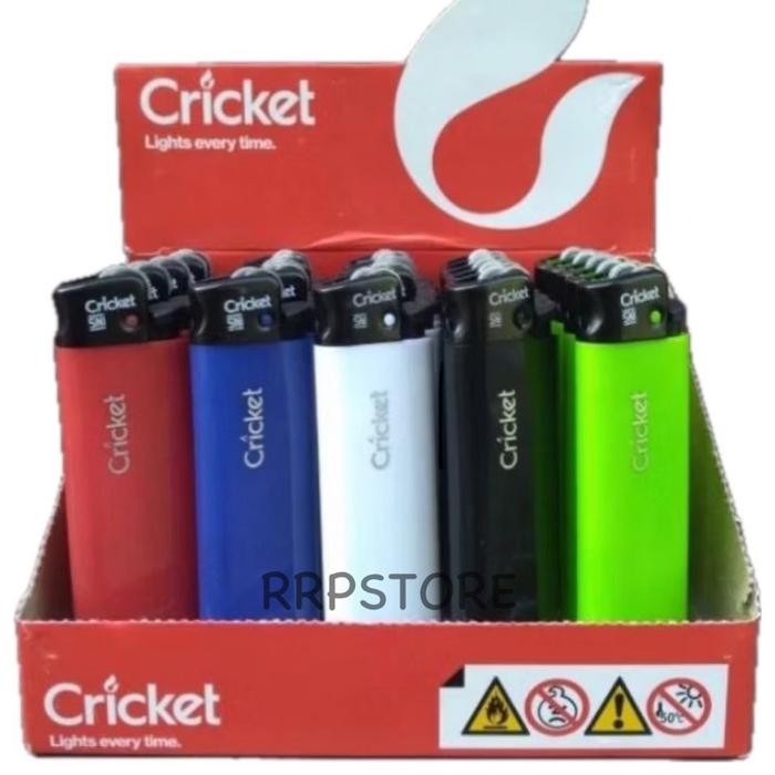 GGYc- Korek Api Cricket Original 1 Box Isi 25Pcs