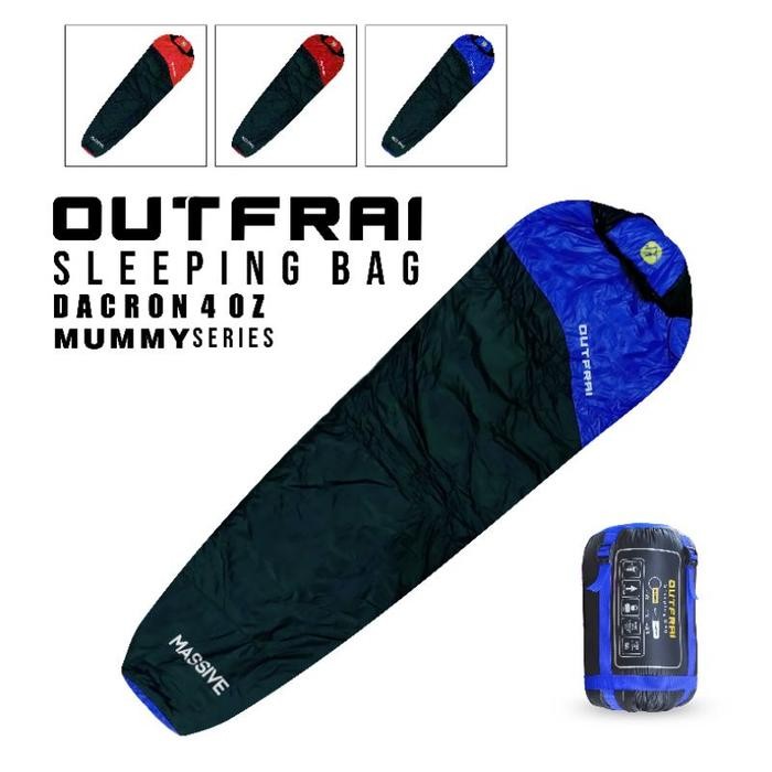 sleeping bag dacron outfrai aroroa 4oz