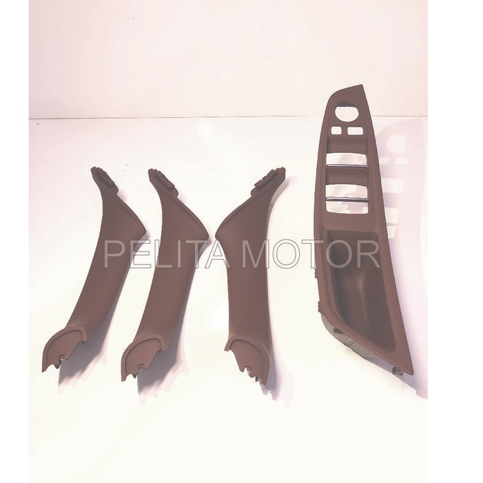 Handle Pintu Dalam BMW F10 Red Brown (Door Trim)