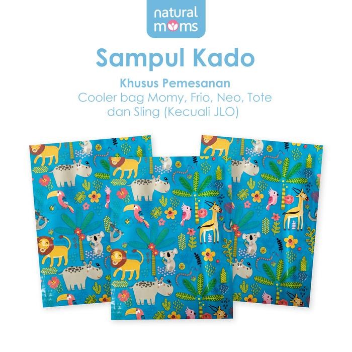 NATURAL MOMS - BUNGKUS KADO UNTUK TAS - GIFT PACKING POLY MAILER